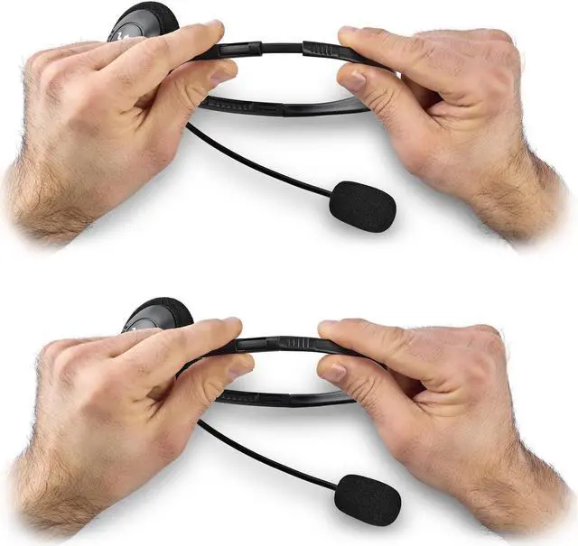 Alt view image 4 of 5 - NGS MS103 Headset with Volume Control, Black