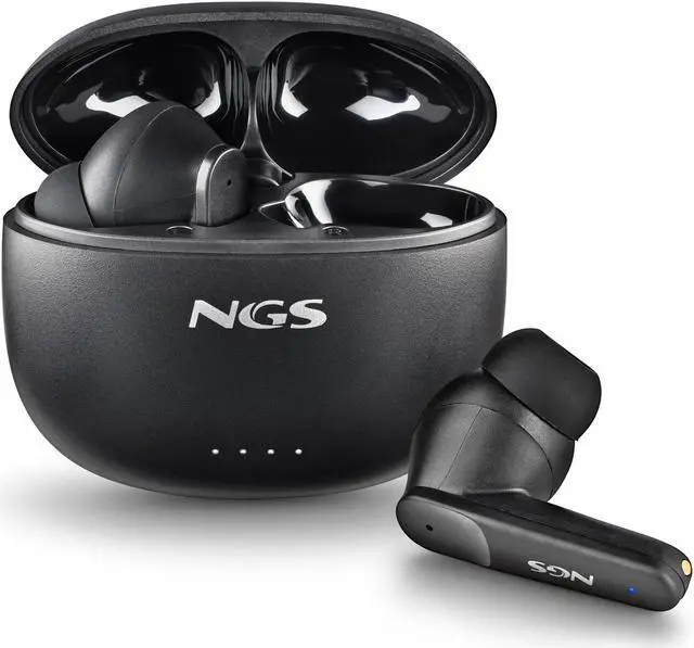 Alt view image 5 of 5 - NGS Artica Hush True Wireless BT Earphones, Black
