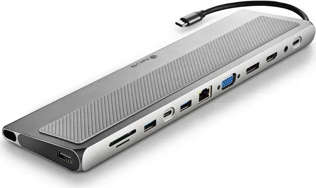Main image of NGS Wonderdock Pro 12-to-1 USB-C Multi-Port Adapter & Stand