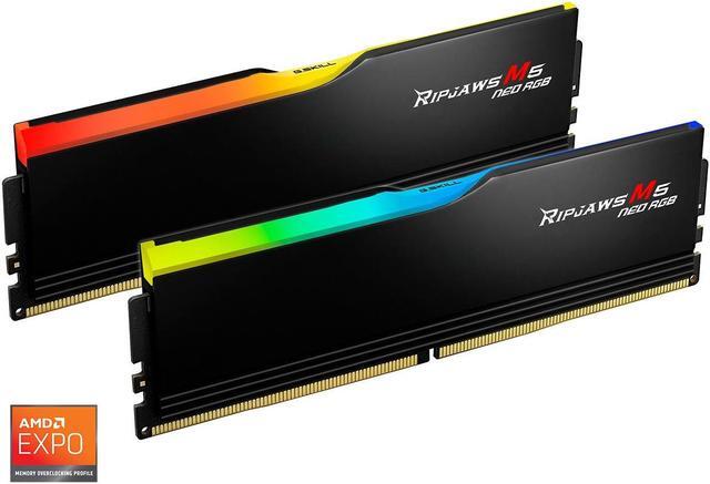 32GB G.Skill Ripjaws M5 Neo RGB DDR5 6000MHz Dual Channel 32GB G.Skill Ripjaws M5 Neo RGB DDR5 6000MHz Dual Channel