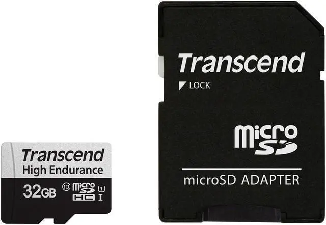 Alt view image 10 of 10 - Transcend Japan High durability microSD card 32GB UHS-I U1 Class10 Drive recorder with SD card conversion adapter for security camera TS32GUSD350V