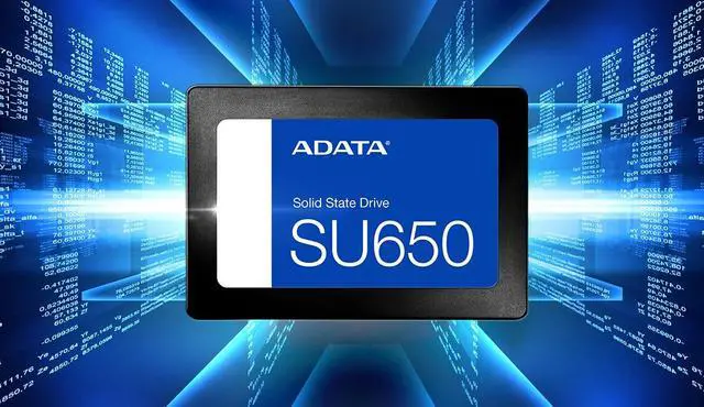 Alt view image 8 of 8 - ADATA SU650 1TB 3D-NAND SATA 2.5 inch Internal SSD (ASU650SS-1TT-R)