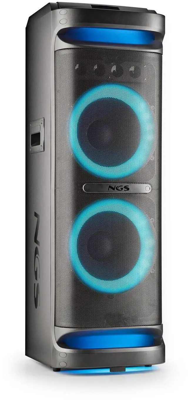 Main image of NGS Wild Space 3, 4000W Wireless BT Speaker with Double 10" Woofer USB/BT(TWS)/AUX In