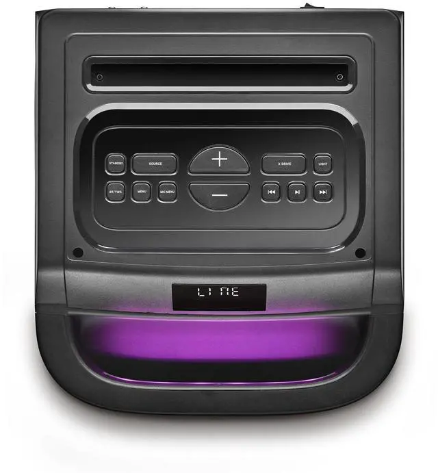 Alt view image 2 of 5 - NGS Wild Space 3, 4000W Wireless BT Speaker with Double 10" Woofer USB/BT(TWS)/AUX In