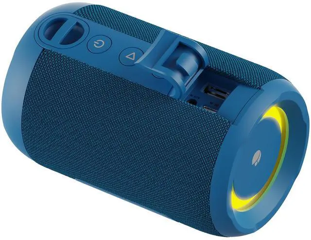 Alt view image 2 of 5 - NGS NGS Roller Furia 2 Tiny, 20W Wireless and Water-resistant BT Speaker, Blue