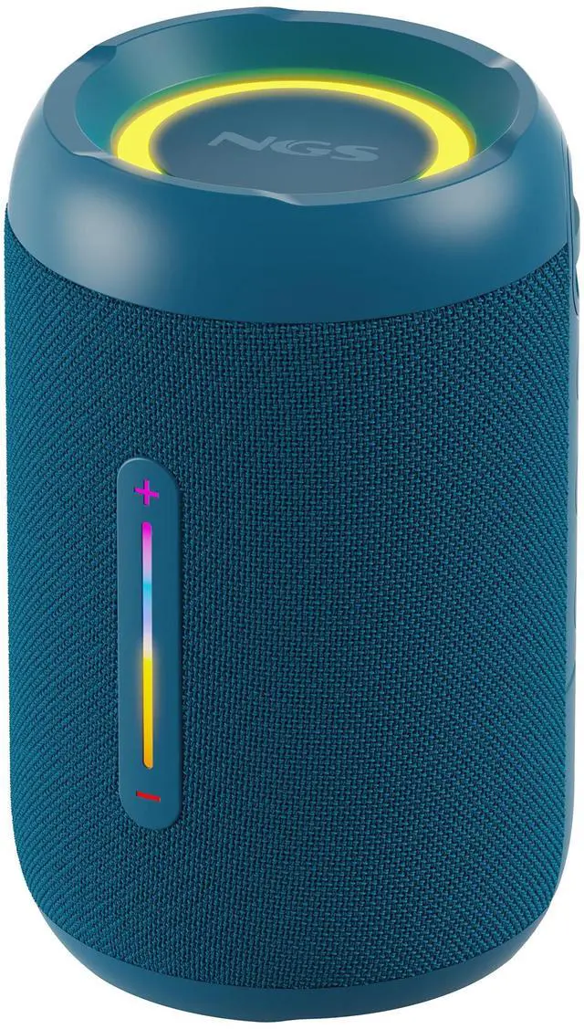 Main image of NGS NGS Roller Furia 2 Tiny, 20W Wireless and Water-resistant BT Speaker, Blue