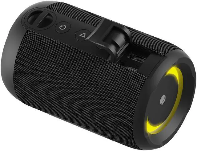 Alt view image 2 of 5 - NGS NGS Roller Furia 2 Tiny, 20W Wireless and Water-resistant BT Speaker, Black