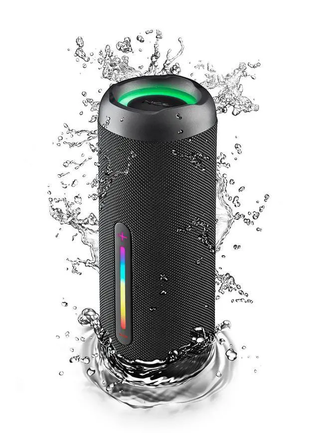Alt view image 3 of 5 - NGS Roller Furia 2 30W Waterproof BT Speaker with USB/FM/TF/AUX - Black