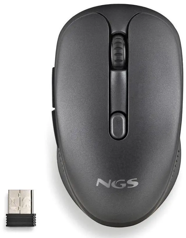 Alt view image 2 of 5 - NGS EvoPeep Wireless & Rechargeable Multimode Laser Mouse, USB-C, Adjustable DPI