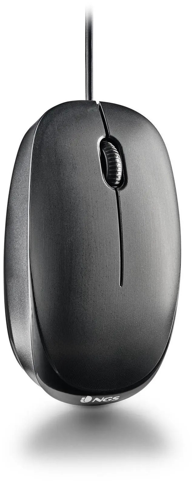 Alt view image 2 of 5 - NGS Flameblack, USB Wired Optical Mouse, Black
