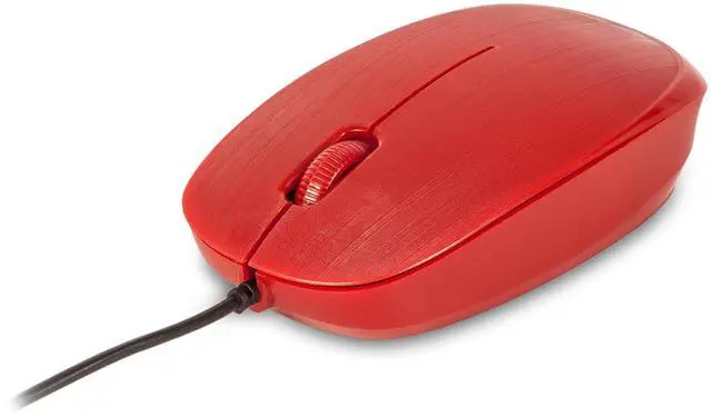 Alt view image 2 of 4 - NGS Flamered, USB Wired Optical Mouse, Red