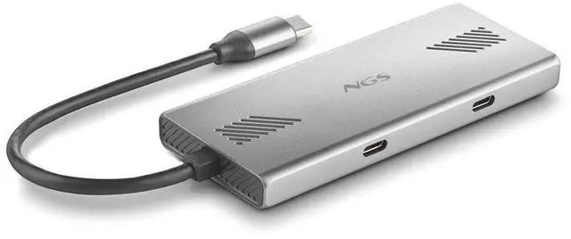 Alt view image 5 of 5 - NGS Wonderduo-C USB-C Hub, 4-Port Expansion for USB-C & USB-A Devices