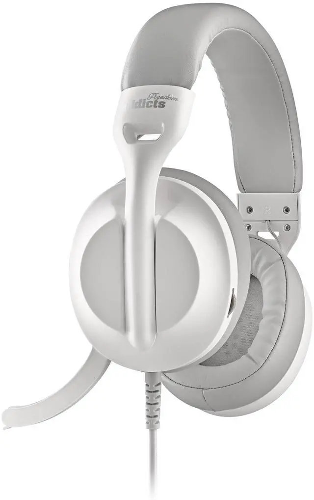 Alt view image 3 of 5 - NGS VOX805 USB-C Stereo Headset, White