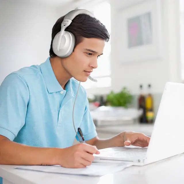 Alt view image 5 of 5 - NGS VOX805 USB-C Stereo Headset, White