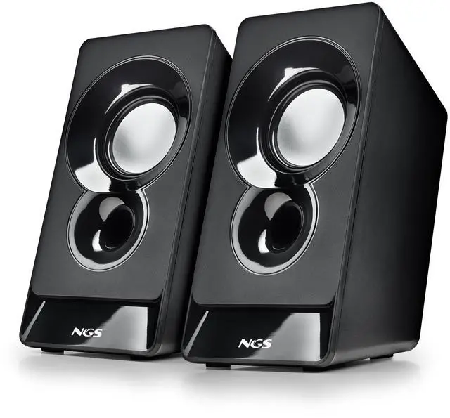 Main image of NGS SB 210 12W USB-Powered Multimedia Speakers with Volume Control, Black
