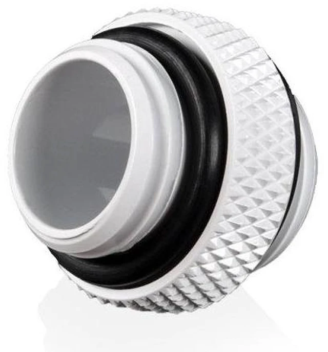 Alt view image 5 of 8 - Bitspower G1/4" 5mm Male to Male Fitting, Deluxe White