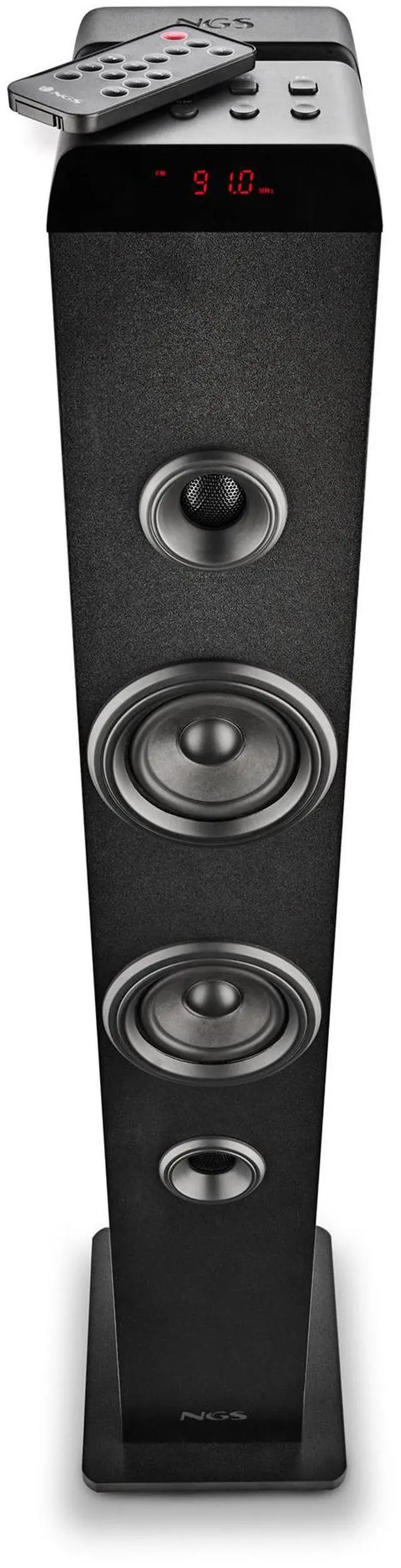 Alt view image 3 of 5 - NGS Sky Charm PRO 50W Wireless Multi Pairing BT Tower Speaker, Black