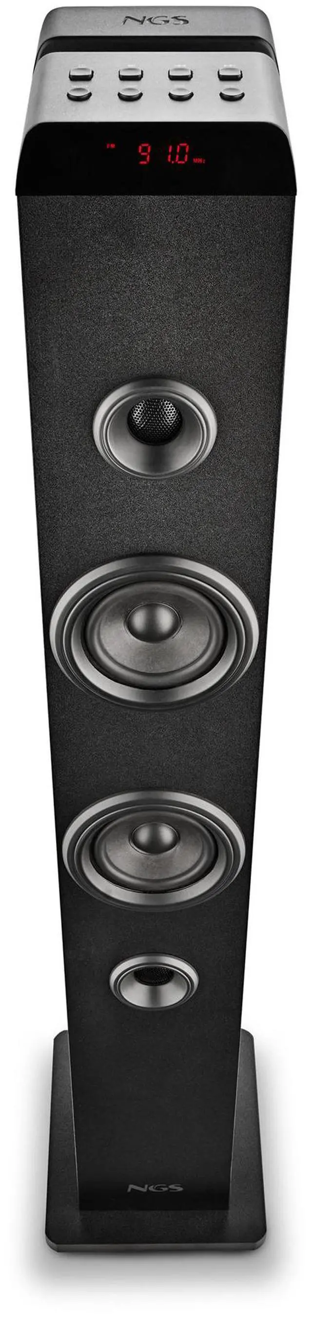 Alt view image 4 of 5 - NGS Sky Charm PRO 50W Wireless Multi Pairing BT Tower Speaker, Black