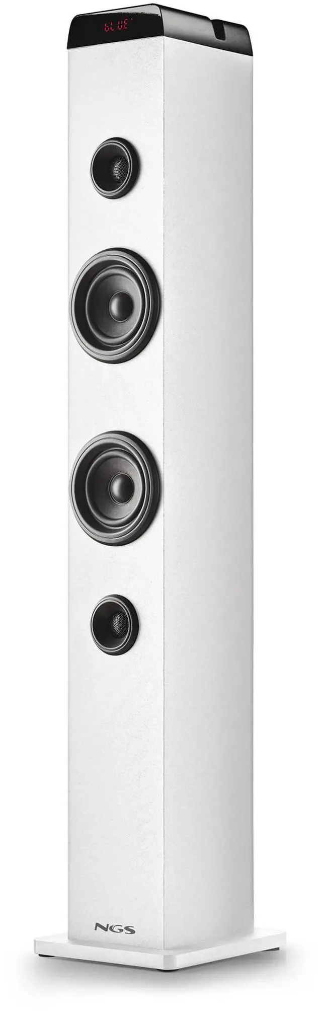 Main image of NGS Sky Charm PRO 50W Wireless Multi Pairing BT Tower Speaker, White
