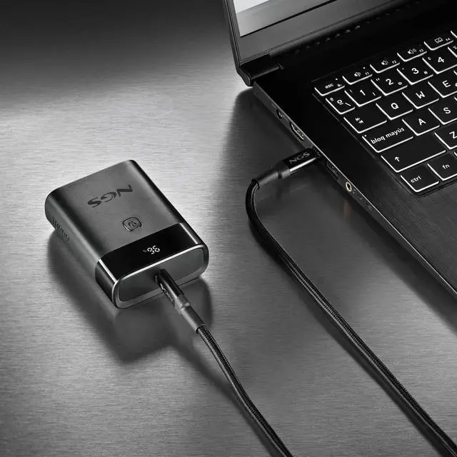Alt view image 4 of 5 - NGS Twix 10 10,000mAh Power Bank USBC+USB A