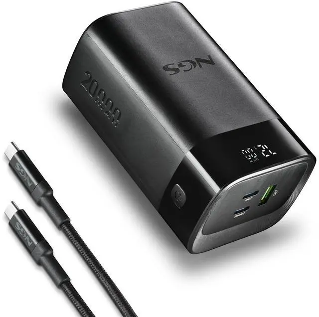 Alt view image 3 of 5 - NGS Twix 20, 20,000mAh Power Bank 2x USBC+USB A