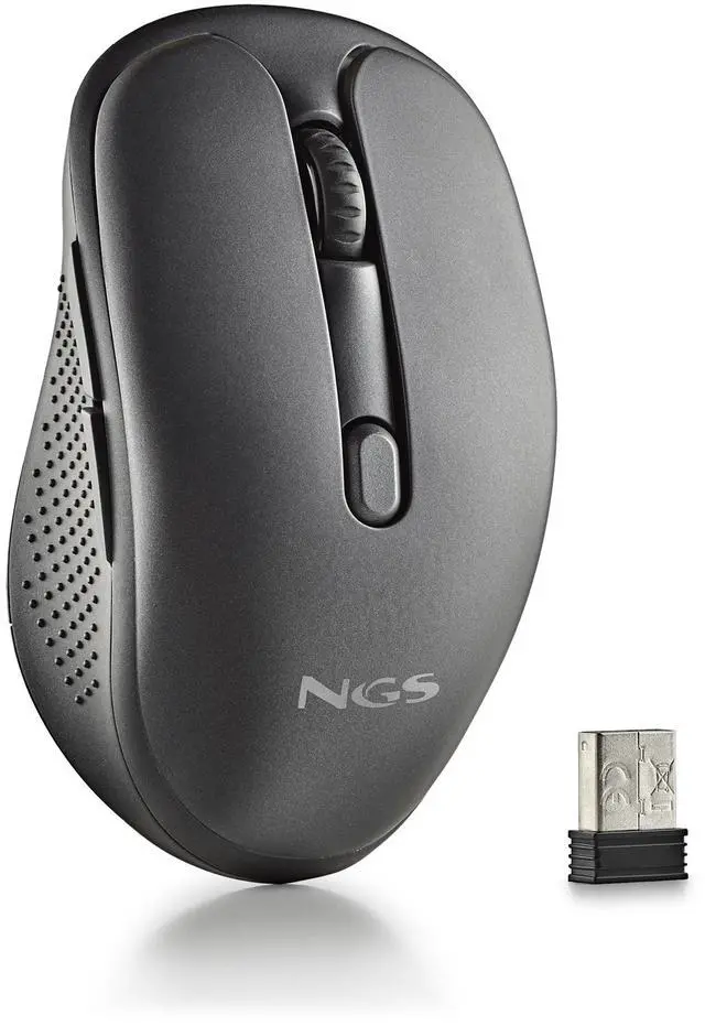 Alt view image 5 of 5 - NGS EVOSPOOK Wireless Rechargable Multimode Mouse, Black