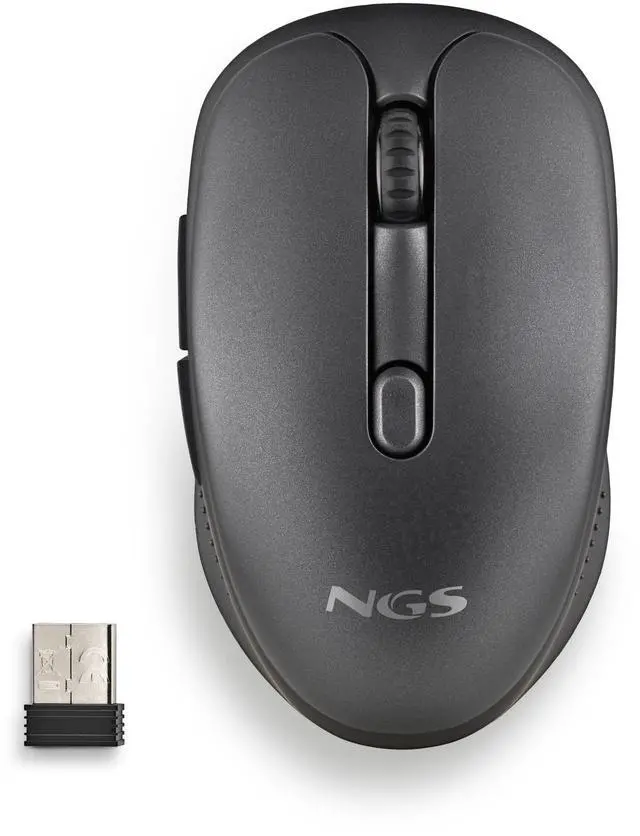 Alt view image 4 of 5 - NGS EVOSPOOK Wireless Rechargable Multimode Mouse, Black