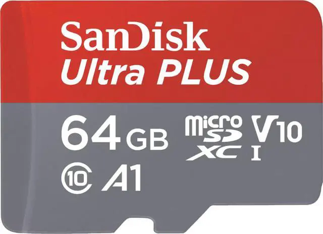 Alt view image 17 of 17 - SanDisk 64GB Ultra Class 10/UHS-I (U1) microSDXC 140 MB/s Read  104 MB/s Write Card and SD Adapter