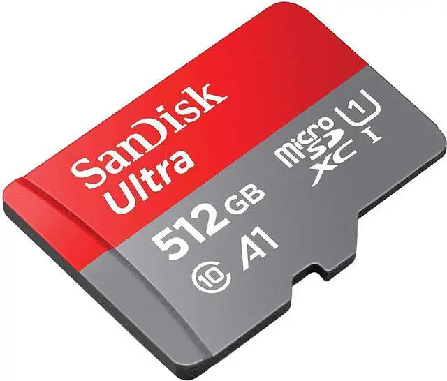 Alt view image 12 of 12 - SanDisk 512GB Ultra Class 10/UHS-I (U1) microSDXC 150 MB/s Read 10 MB/s Write 1 Pack