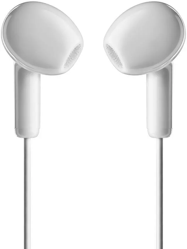 Alt view image 2 of 5 - NGS Cross Glide, In-Ear USB-C Wired Headphones with Microphone and Control Buttons, White