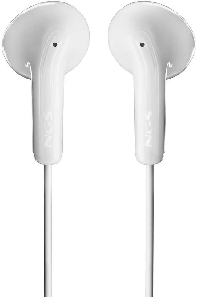 Alt view image 3 of 5 - NGS Cross Glide, In-Ear USB-C Wired Headphones with Microphone and Control Buttons, White