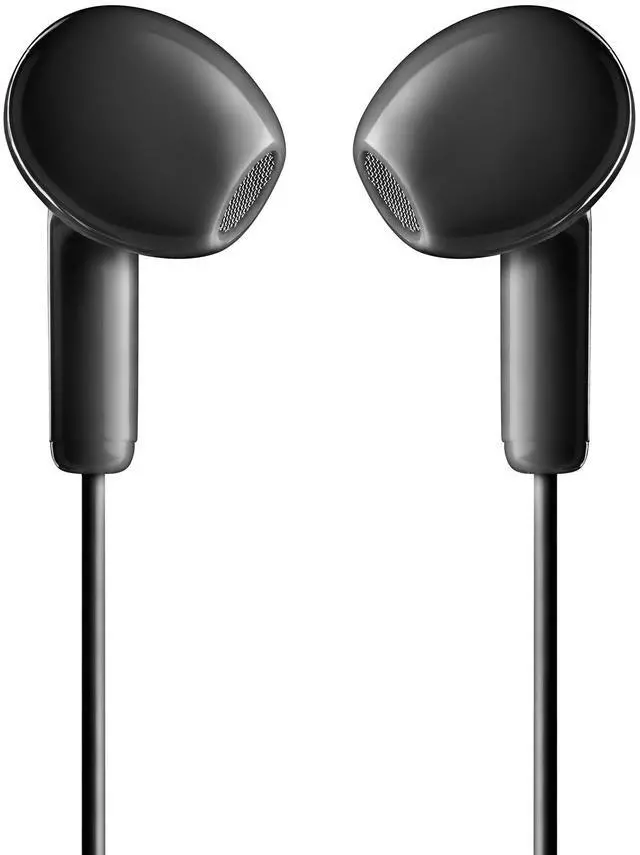 Alt view image 2 of 5 - NGS Cross Glide, In-Ear USB-C Wired Headphones with Microphone and Control Buttons, Black