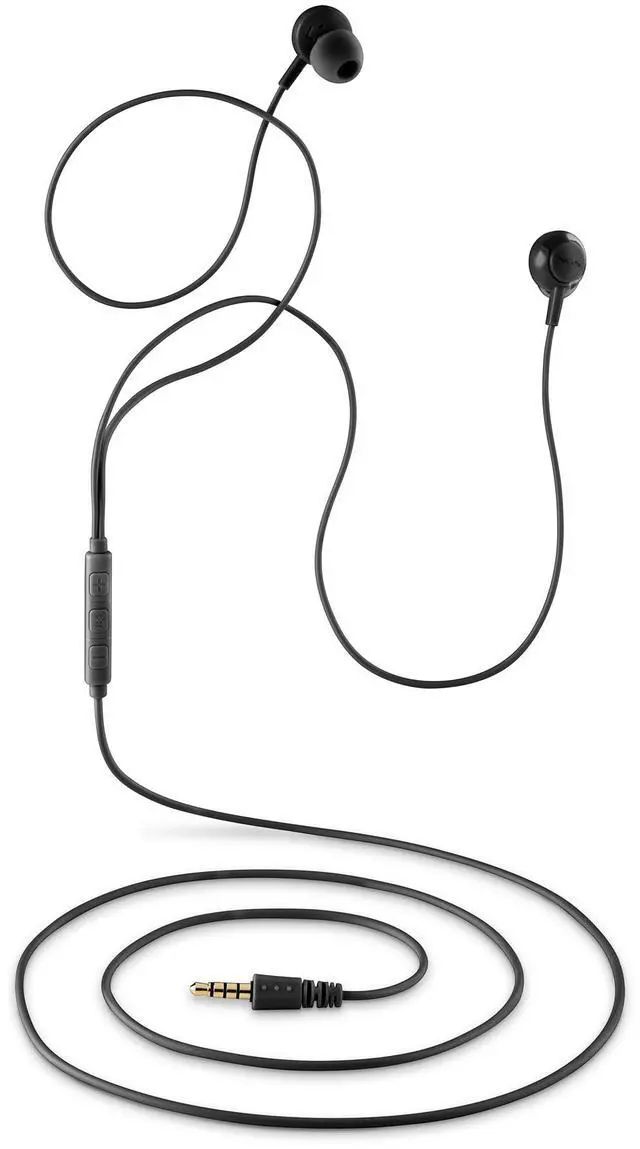 Alt view image 5 of 5 - NGS Cross Drift, In-Ear Wired Headphones with 3.5mm Jack, Microphone and Control Buttons, Black