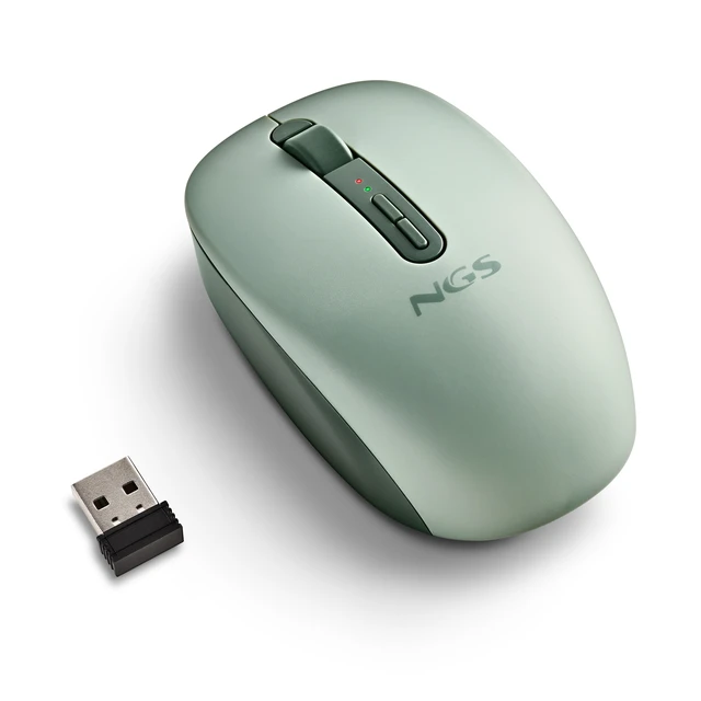 Alt view image 3 of 5 - NGS FOG DUAL Wireless BT Dual-Mode Mouse, Green