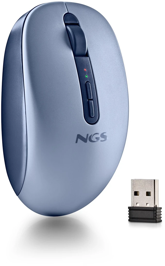Main image of NGS FOG DUAL Wireless BT Dual-Mode Mouse, Blue