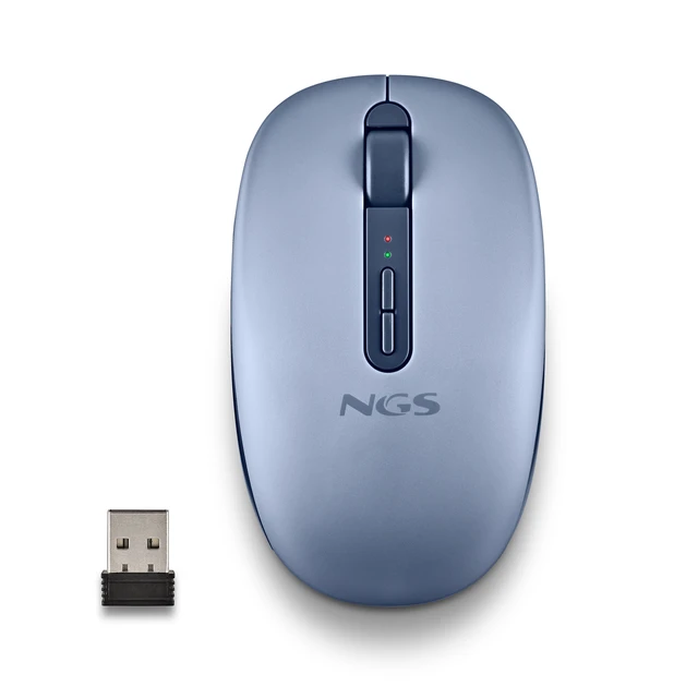 Alt view image 2 of 5 - NGS FOG DUAL Wireless BT Dual-Mode Mouse, Blue