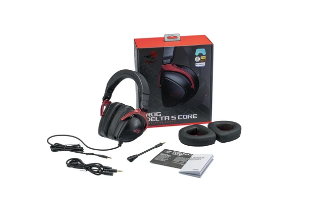 Alt view image 5 of 9 - ASUS Over-Ear Headset ROG Delta S Core