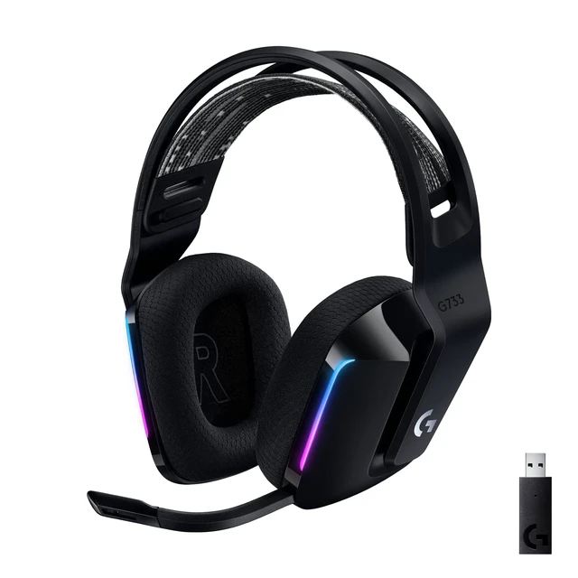 Alt view image 7 of 11 - G733 RGB GAMING HEADSET - BLACK