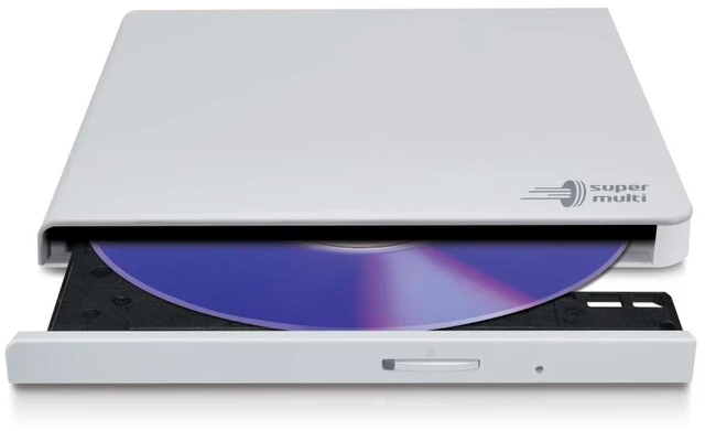 Alt view image 4 of 4 - Hitachi-LG Slim Portable DVD-Writer