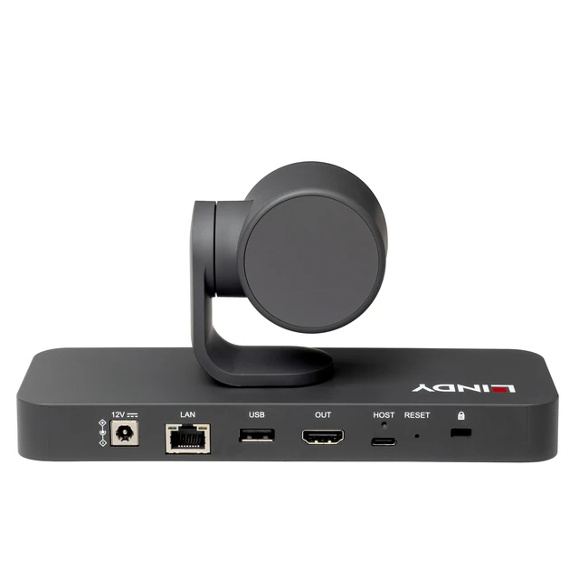 Alt view image 5 of 8 - Lindy 38422 video conferencing camera 8 MP Black 3840 x 2160 pixels 30 fps - FD6281893