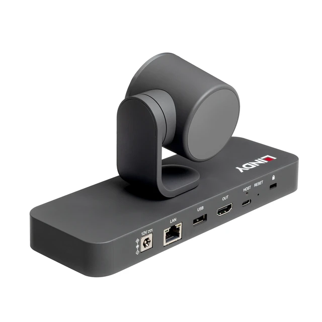 Alt view image 7 of 8 - Lindy 38422 video conferencing camera 8 MP Black 3840 x 2160 pixels 30 fps - FD6281893