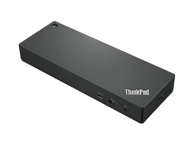 Alt view image 7 of 11 - D Lenovo ThinkPad Thunderbolt 4 Workstation Dock 300W