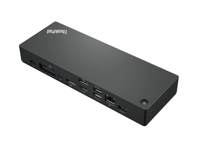 Alt view image 8 of 11 - D Lenovo ThinkPad Thunderbolt 4 Workstation Dock 300W