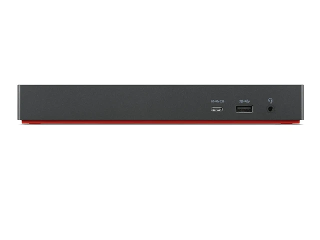 Alt view image 10 of 11 - D Lenovo ThinkPad Thunderbolt 4 Workstation Dock 300W