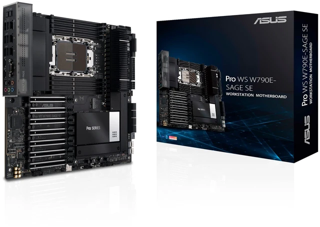 Main image of ASUS PRO WS W790E-SAGE SE Intel W790 LGA 4677 (Socket E) EEB
