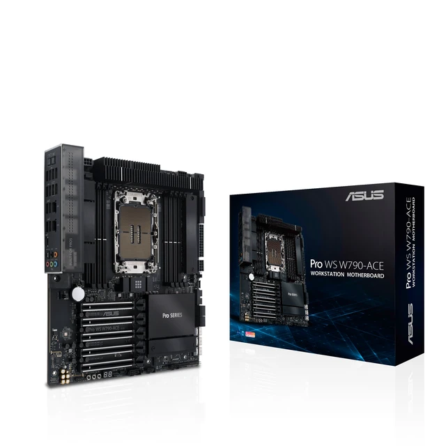 Alt view image 2 of 5 - ASUS PRO WS W790-ACE Intel W790 LGA 4677 (Socket E)