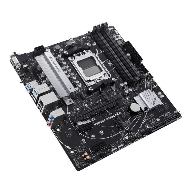 Alt view image 4 of 5 - ASUS PRIME A620M-A-CSM AMD A620 Socket AM5 micro ATX