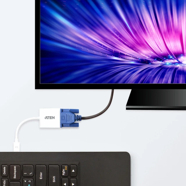Alt view image 3 of 4 - ATEN VC920 - Video converter - Mini DisplayPort - VGA