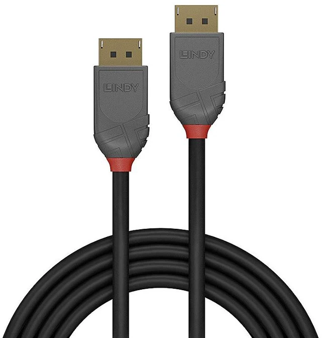 Alt view image 3 of 6 - 2M DISPLAYPORT CABLE ANTHRA LINE