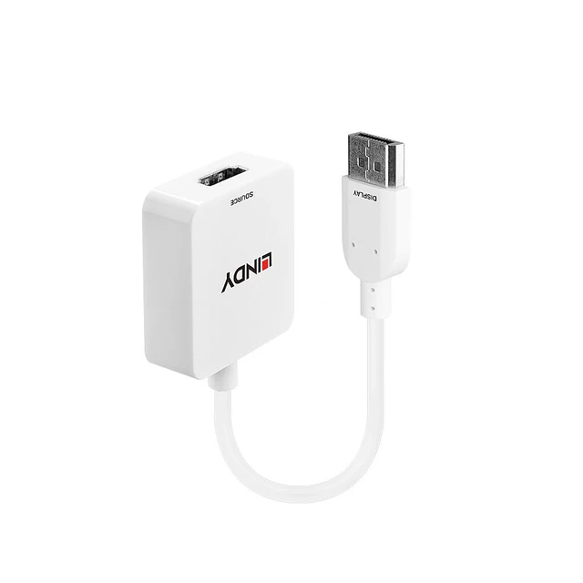 Alt view image 4 of 7 - Lindy Converter HDMI to DisplayPort 4K 3840x2160 - 38146